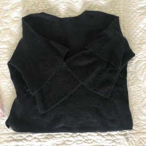 Madewell Ruffle bell sleeve sweater